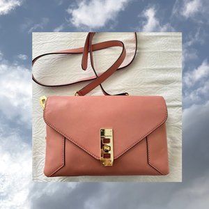 Henri Bendel Envelope Locking Shoulder Handbag